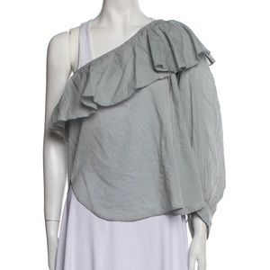 Apiece Apart One Shoulder Blouse